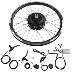 Sorandy 36V/48V 350W Kit de Conversión E-Bike, Bicicleta Eléctrica con Motor de Buje Delantero Kit de Moto Eléctrica con Pantalla LED Kit de Conversió características