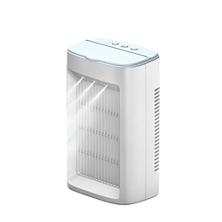 CEDER - Aire acondicionado refrigerador de aire de verano, mini ventilador eléctrico USB, vaporizador de agua, portátil, aire acondicionado, humidific en oferta