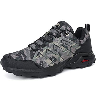Dannto Zapatillas de Deporte Hombre Zapatos para Correr Aire Libre y Deporte Athletic Cordones Zapatillas De Running Trail Tenis Basket Respirable Gim