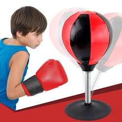 Bolsa de boxeo con soporte para bolsa de boxeo para niños, guantes de boxeo, bolsa de boxeo para niños de 3 a 10 años con soporte, juguete de bolsa de precio