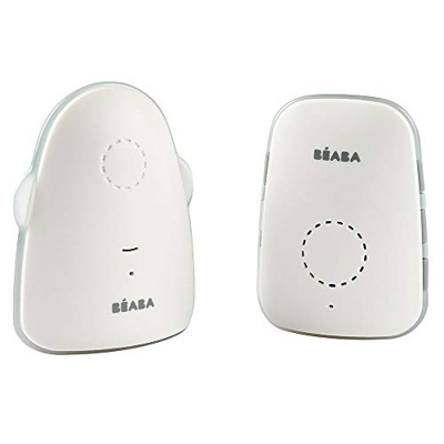 BÉABA - Intercomunicador + Monitor Audio, Walkie-Talkie, Función 0 Ondas, Modo Vox, Modo Noche con Luz, Alcance 300 m, Autonomía 15 h, Simply Zen, Bla