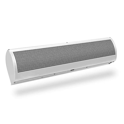 WZP Cortina De Aire Montada En La Pared Máquina De Puerta con Entrada De Aire Tipo Panal para Interiores Comerciales, Dirección De Viento Ajustable, V
