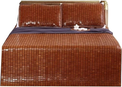 LIJCC Alfombras para Dormir de Verano Copa de enfriamiento Colchón Fenwer Mat de bambú Natural Bambú Fabricación Natural Comfort Colchón de Verano Mah