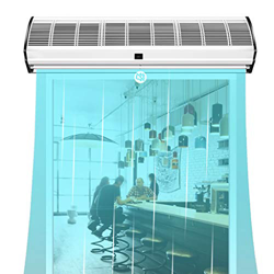 WZP Máquina De Cortina De Aire Comercial, Ventilador De Cortina De Aire De Carcasa De Metal Silencioso De Bajo Ruido para Interiores Adecuado para Res precio