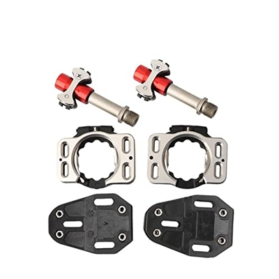 YEJIANGHUA Aleación ultra liviana aleación de titanio pedal auto holla de acero eje de titanio tripellin bloque de bicicleta for bicicleta for bicicle