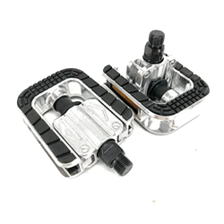 GENGGENG YEJIANGHUA Ajuste for Bicicleta Pedal Plegable Aleación de Aluminio Integrado Casting Rolling Roding Sokft Accesorios for Bicicletas Hojas Re en oferta
