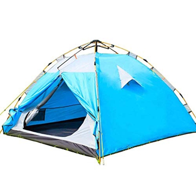 Tienda de campaña automática Exterior 3-4 Personas Dos Habitaciones y una Sala de Estar Familiar Doble 2 Personas Campo de Acampada Doble Camping Cuen