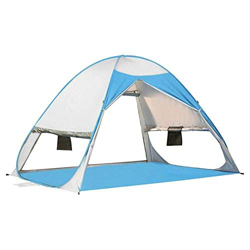 Desconocido Carpa de Playa portátil, Camping Resistente al Agua, Refugio Solar al Aire Libre para la Familia G/Camping/Pesca/Playa 200 * 150 * 130 cm en oferta