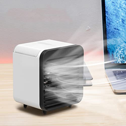 ZLZNX 2022 AC portátil, Aire Acondicionado portátil actualizado 3 en 1 Ventilador de refrigeración con 3 velocidades, Mini Enfriador de Aire Personal  precio
