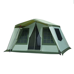Desconocido Tienda de campaña al Aire Libre Villa, Tienda Grande para 5~8 Personas, Impermeable, Doble Capa, Tienda Grande para Exteriores, Camping, P en oferta