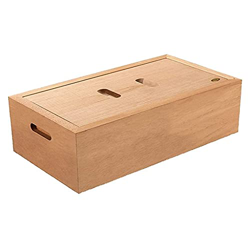 QHYTL Caja de Cigarrillos Humidificador Gabinete de Puros de Madera de Cedro Gabinete de Humedad de Gran Capacidad Gabinete de Humedad Almacenamiento  en oferta