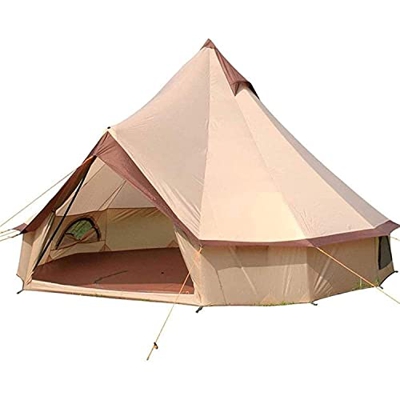 Desconocido Tiendas de campaña para 8-10 Personas, Tienda Familiar Impermeable a Prueba de Viento, Camping al Aire Libre Engrosada a Prueba de Lluvia