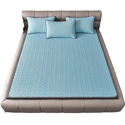 LVLUOKJ Hielo Seda Látex Estera, Natural Látex Enfriamiento Durmiendo Bloc Verano Blando Aire Acondicionamiento Estera Colchón, por Elders Adultos Niñ