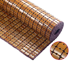 Alfombras para dormir de verano Mat Mat de bambú Plegable Doble Doble Matón de bambú Natural Medio Ambiente Etmercibillboo Matón de bambú Colchón Resp características