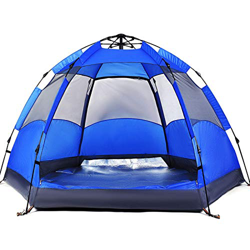 Desconocido Carpa Refugio de Lluvia al Aire Libre, Carpa emergente para 3 a 4 Personas Carpa de Apertura automática Hexagonal, para Acampar Mochilero  precio