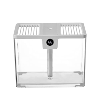 yestGE Humidificador Digital de Temperatura, 1500 Ml Aire Gran Capacidad for Hogar, Dormitorio, Escritorio Oficina, Atomizador Máquina Aromaterapia Si