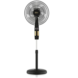 Habiba Ventilador de Piso de Soporte Moderno Oscilación automática Ventilador de 3 velocidades Ajustable con Control Remoto Incorporado para Uso en el precio