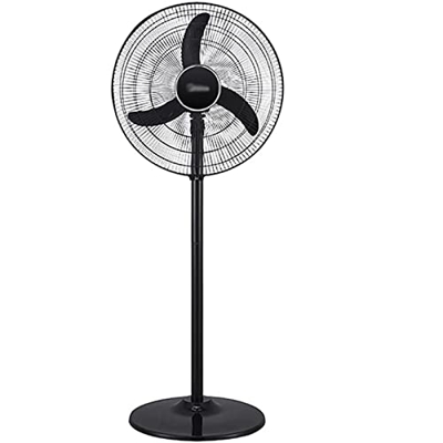 Habiba Ventilador de Piso de pie Ventiladores industriales Ventilador Grande de 50 cm de diámetro Oscilación automática 3 Modos de operación Inclinaci