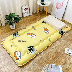 ZCYX Colchón Tatami, colchón de futón Transpirable para Suelo japonés, colchoneta Plegable para Suelo, colchoneta Acolchada Suave para Dormir en oferta