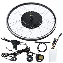 Sorandy 36V 500W 700C Kit de Conversión de Ebike, Kit de Conversión de Bicicleta Eléctrica de Rueda Delantera con Pantalla LCD Kit de Motor para Bicic en oferta