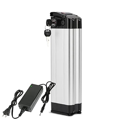 IVIWCLOP Batería Bicicleta Eléctrica De 36V 10Ah 12,5Ah 15Ah 17,5Ah Batería De Repuesto para Bicicleta Plegable De Litio para Motor De Bicicleta Eléct