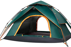 Desconocido Tienda de campaña de Apertura rápida automática para Exteriores, Parasol Doble Impermeable para 3-4 Personas, Sombrero para Acampar en la  precio
