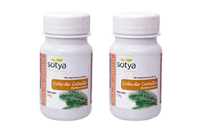 Sotya Pack Ahorro - Cola De Caballo 500mg 100 Comprimidos (Total 2 x 100 Comprimidos = 200 Comprimidos)