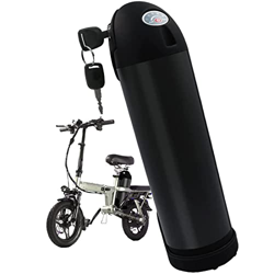 HJGHY Bateria Bicicleta Electrica 36V/48V 10Ah Batería de Lones de Litio con Cargador + Placa de protección BMS, para Ebike 250W 350W Motor,36v,10AH en oferta