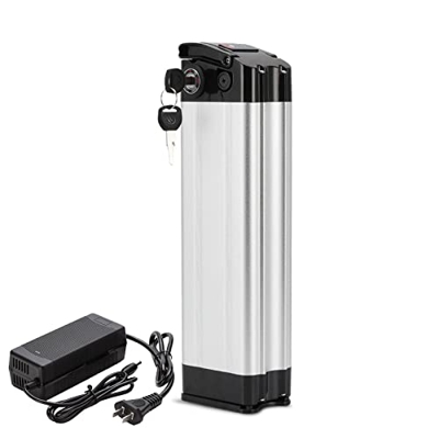 IVIWCLOP Batería Ebike 24V 12.5Ah/ 15Ah/ 17.5Ah/ 20Ah/ 22.5Ah/ 25Ah Batería Repuesto Litio para Bicicleta Eléctrica con Cargador De 29.4V para Ciclo D