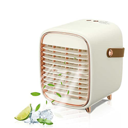 ZLZNX 2022 AC portátil - Blast Ultra Cooler, Blast Auxiliary Portable Desktop AC, Aire Acondicionado Recargable refrigerado por Agua, Ventilador de CA en oferta