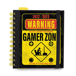 Agenda 2022 2023 Gameration Black - Agenda escolar 2022 2023 dia por página desde agosto de 2022 a junio de 2023 Agenda 2022 2023 dia por pagina - Vue en oferta