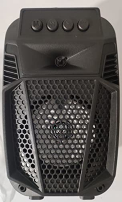 Altavoz con Bluetooth 1200 mAh 8w, Puerto USB, Radio, conectividad móvil, Luces led