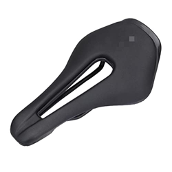 SAXTZDS KAIX Shop 2018 New Bicycle Saddle Mountain Road Sillle Asientos Hollow Design Soft PU Piezas de Asiento de Ciclismo de Cuero MTB Sillín en oferta