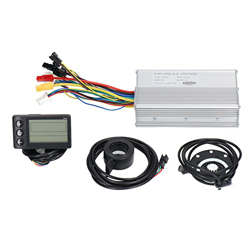 SHYEKYO Juego de Controlador de Motor de Bicicleta Eléctrica 30A, Mano de Obra Fina Kit de Controlador Modificado de Batería de Litio para Bicicleta P características