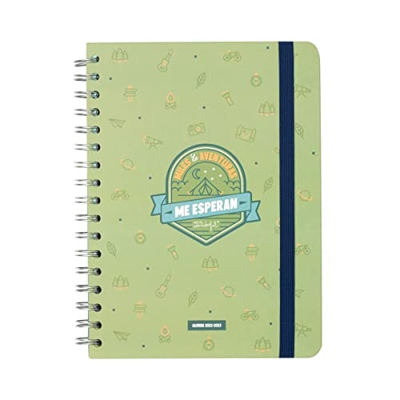 Agenda clásica 2022-2023 Semanal - Miles de aventuras me esperan