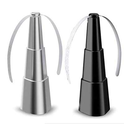 XXinD Fly Fans for Tables,Fly Fan for Outdoor Table,Portable Fly Repellent Fan,Keep for Your Food Clean Restaurant, Party, Home (2 Pack)