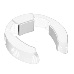 Milageto Ventilador de Cuello portátil, Plegable, sin Hojas, 2 velocidades, semiconductor, Aire Acondicionado, Manos Libres, Enfriador de Aire Colgant en oferta