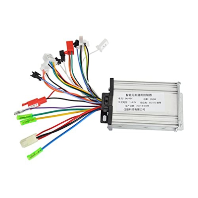 DOMELAY Controlador de Bicicleta Eléctrica de Lujo 36V/48V DC Motor Control Box Inversor Kit