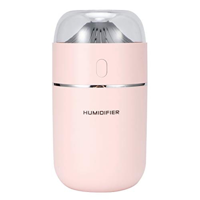 Pwshymi Humidificador USB Que Ahorra Espacio Humidificador Pequeño Humidificador de Niebla 320 Ml de Gran Capacidad para la Oficina del Dormitorio
