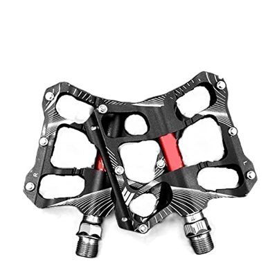 GENGGENG YEJIANGHUA Adecuado MTB Pedales de Bicicleta 2 rodamiento Sellado Ultraligero Anti-Slip BMX Pedales de Ciclismo de montaña Piezas de Biciclet
