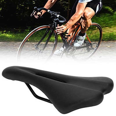 Sillín de Bicicleta, Asiento de Bicicleta ergonómico Exquisito, Diseño Hueco Bicicleta de montaña Universal a Prueba de Golpes Bicicleta de Carretera 
