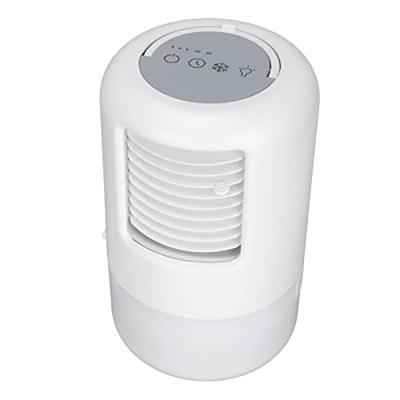 Acondicionadores de aire portátiles, mini aire acondicionado de la oficina de la habitación del hogar de la luz de la noche Enchufe de la UE
