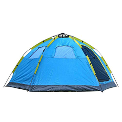 Carpa hexagonal grande de una sola capa, carpa de apertura rápida automática, carpa para exteriores para 5-8 personas, carpa para acampar, carpa para  en oferta