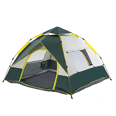 Desconocido Tienda de campaña automática Pop-up para 3-4 Personas? Configuración instantánea Cúpula Impermeable de Doble Capa hidráulica Familia Grand
