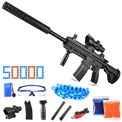 Gel Ball Blaster M416, Splatter Ball Blaster automático para Adultos y niños, Splat Ball Blaster Electric 50000 Perlas de Agua, Splat Ball Toy Gift pa precio
