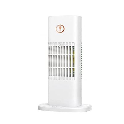 Mr.LQ Ventilador De Torre De Seguridad Silencioso con Control Remoto, Ventilador De Aire Acondicionado De Pie, Ventilador De Aire Acondicionado De Pie