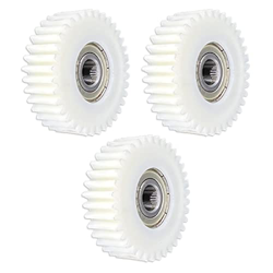 Guangcailun Engranajes de bicicleta eléctrica de 3 uds, conjunto de repuestos de engranajes de nailon, accesorios de modificación de reparación, reemp en oferta