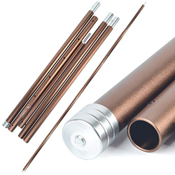 DACUN Accesorios de Tiendas de campaña de Tiendas de campaña Ajustables Bolsa de Cremallera for toldos Tarp Tarjetas Porche Sun Sails Tarpaulin, Marró en oferta