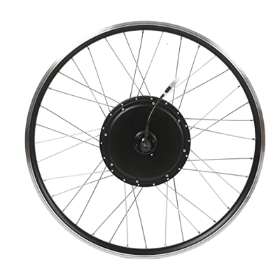 SWOQ Kit de Conversión de Bicicleta Eléctrica, Aleación de Aluminio de Alto Rendimiento, Impermeable, 48 V, 1000 W, Kit de Conversión de Motor de Cubo