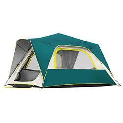Desconocido Tienda de campaña Familiar emergente instantánea para 3-4,5-8 Personas, Refugio Solar Impermeable de cúpula, mochilero con Rainfly extraíb características